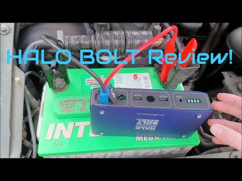 Halo Bolt Review / Test - Jump starting 5.4L V8 Triton Engine on Ford Econoline with dead battery