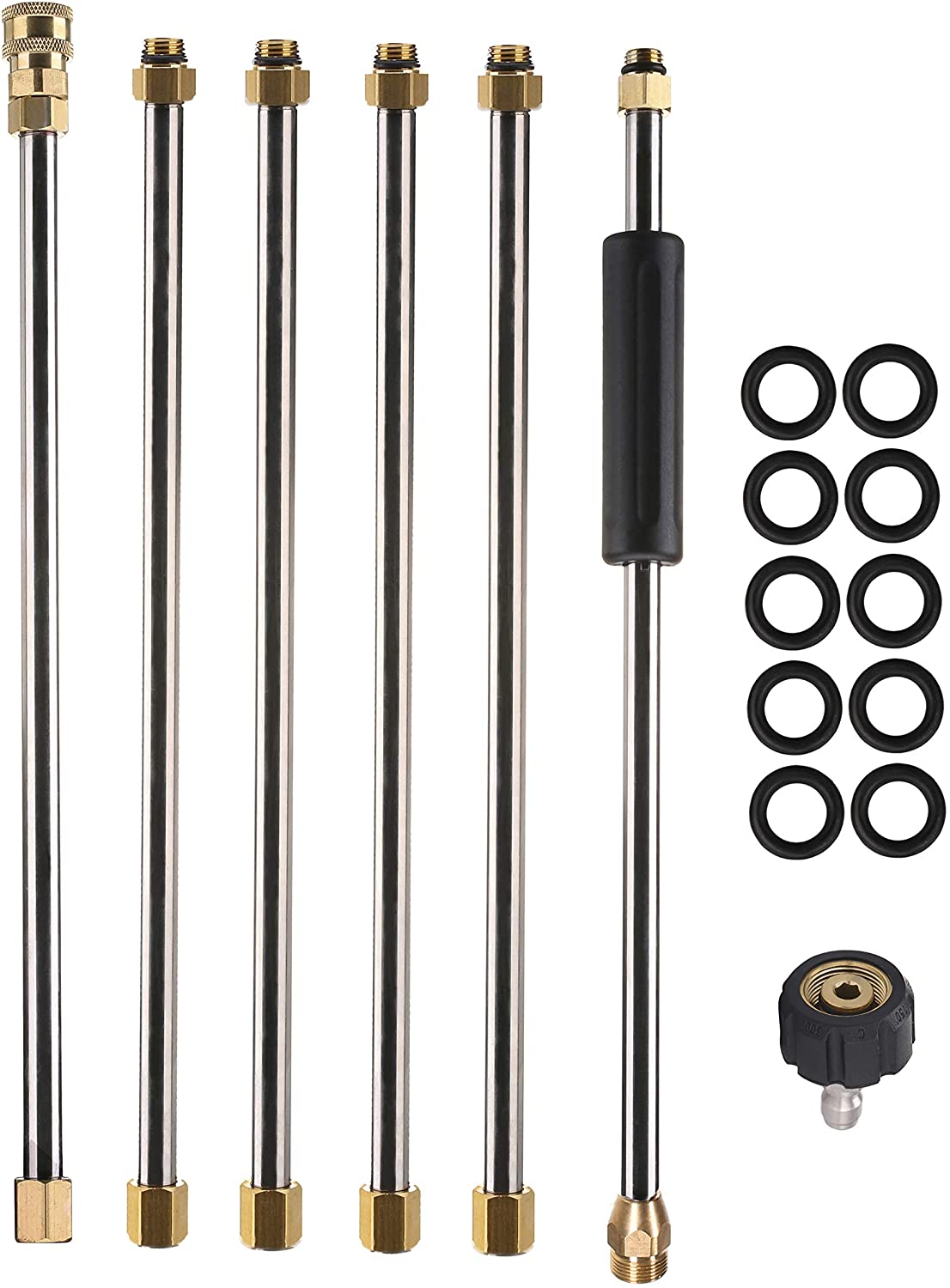 Pressure washer extension wand symbolic image