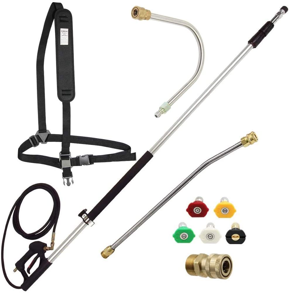 Pressure washer extension wand symbolic image