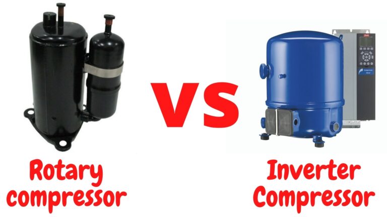 Rotary compressor VS Inverter Compressor