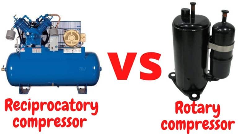 Reciprocatory compressor vs rotary compressor