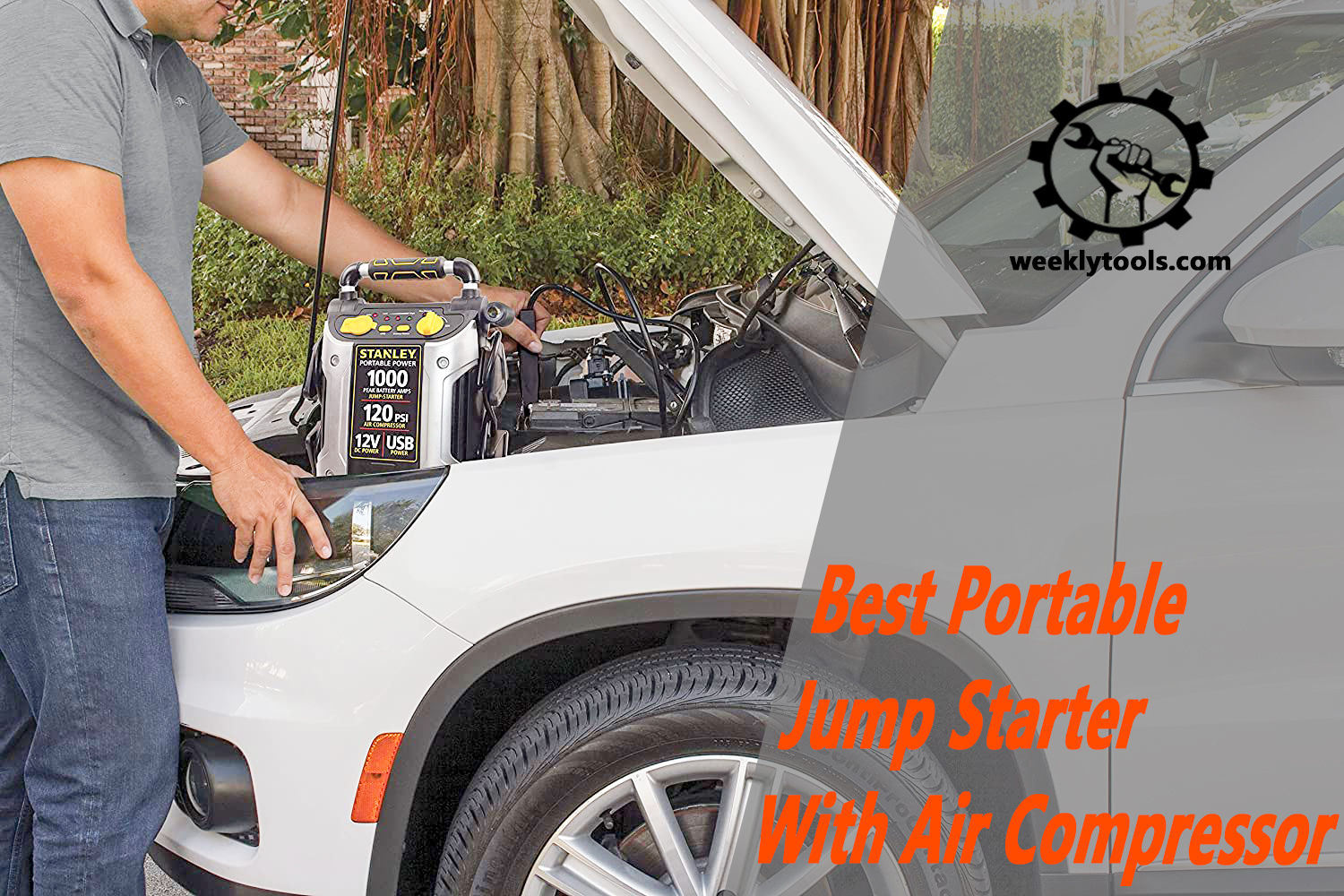 Best Portable Jump Starter With Air Compressor