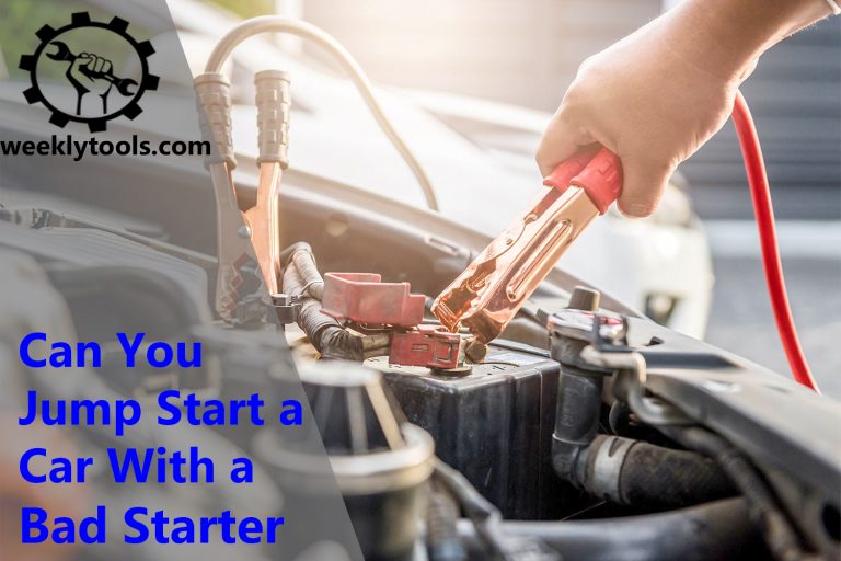 Can You Jump Start a Car With a Bad Starter