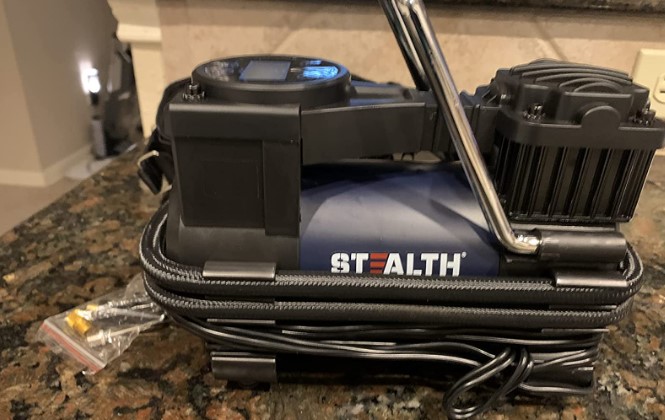 Stealth Portable Air Compressor and Tire Inflator