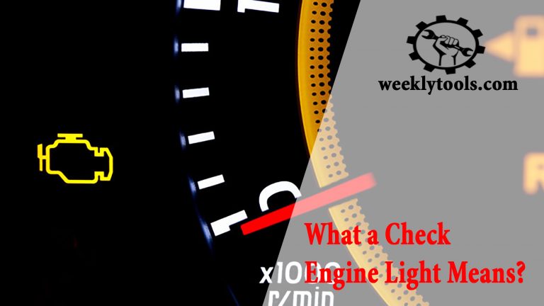 What a Check Engine Light Means?