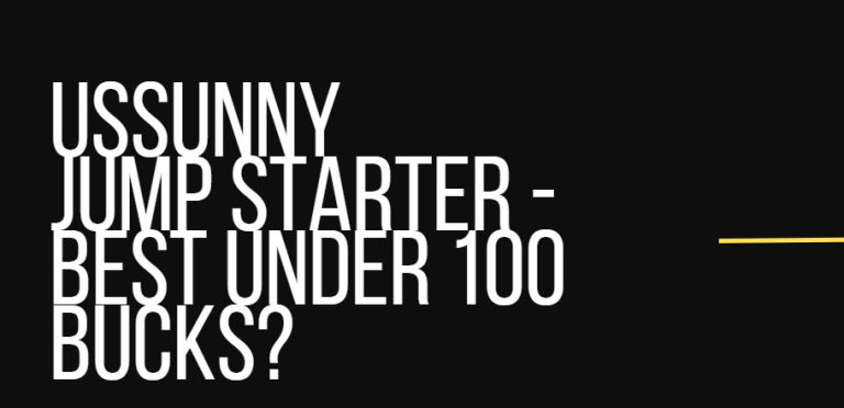 Ussunny 2000Amps Jump Starter - Best Under 100 Bucks?